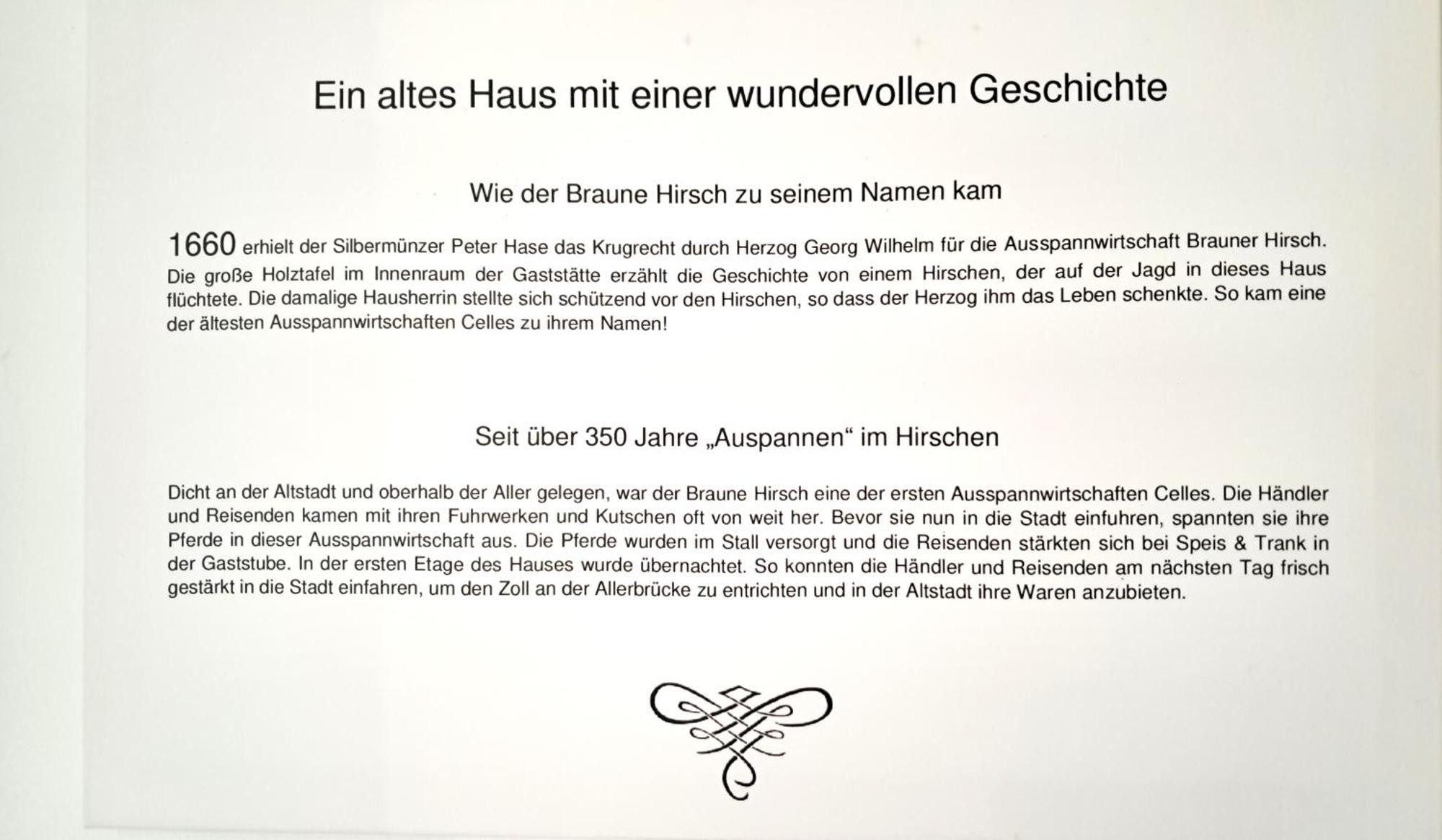 Brauner Hirsch *